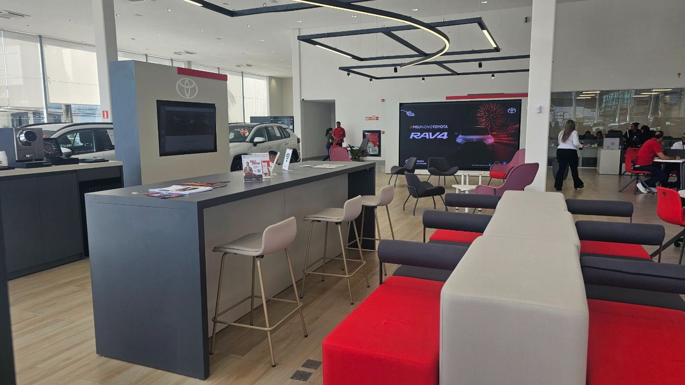 Concessionárias Toyota proporcionam uma nova experiência aos clientes