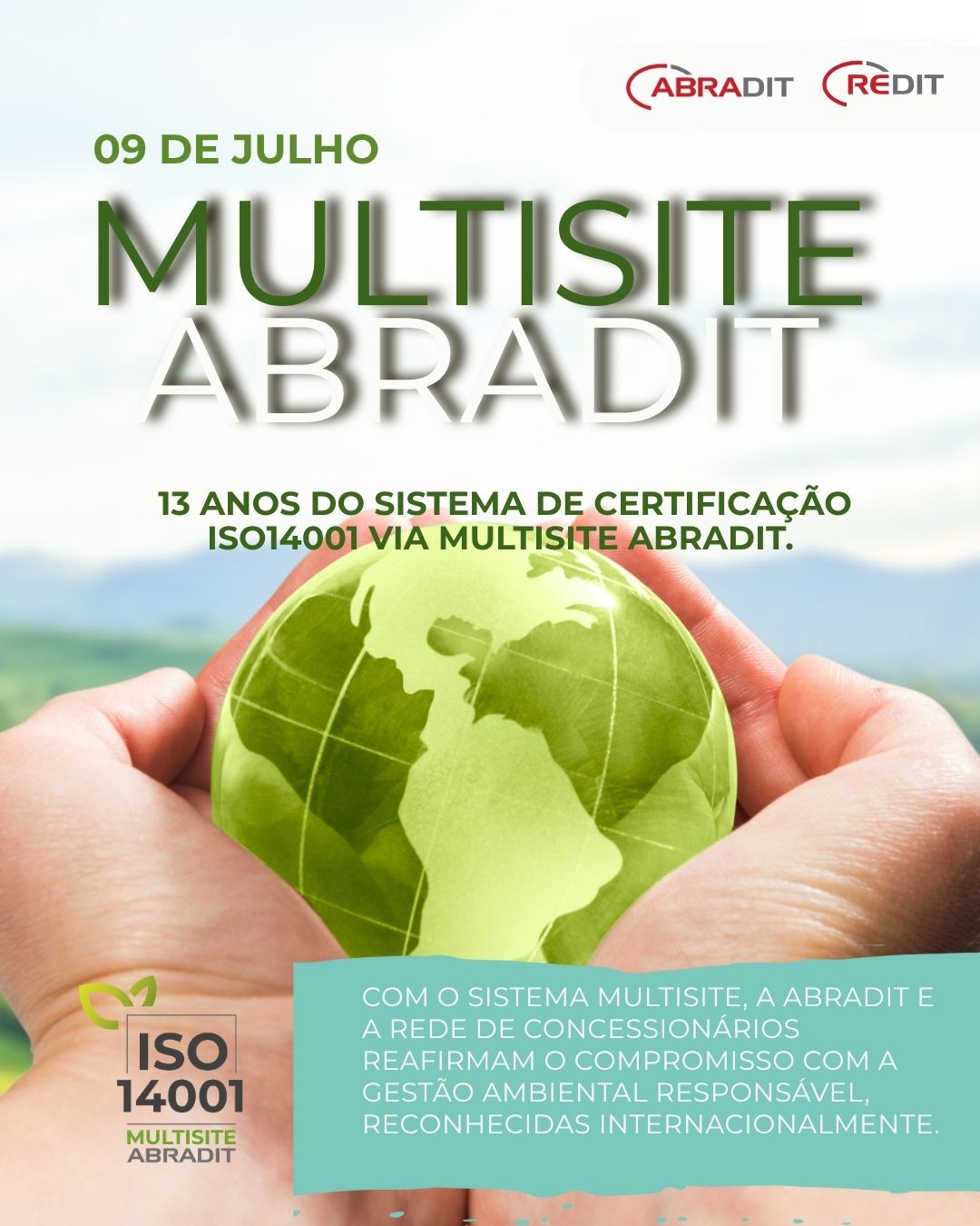 09 de Julho – Aniversário Multisite ABRADIT
