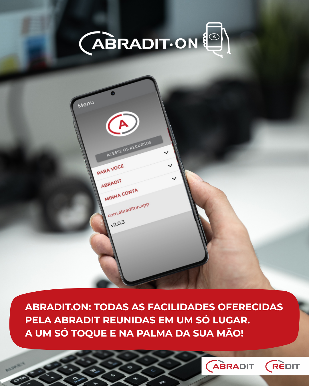 ABRADIT.ON: eficiência e praticidade ao alcance da Rede